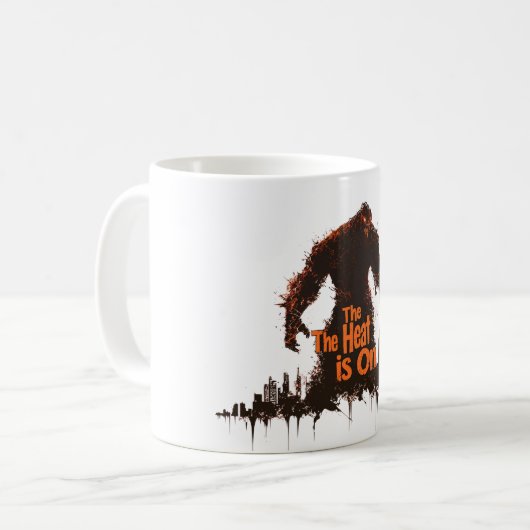 De warmte is in Son Comble 🌆 🔥 Koffiemok (Voorkant links)