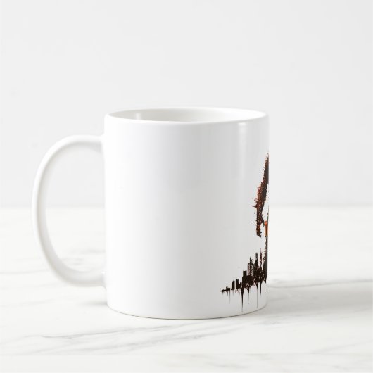 De warmte is in Son Comble 🌆 🔥 Koffiemok (Links)