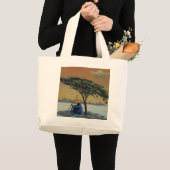 De warmte van de dag 1993 grote tote bag (Voorkant (product))