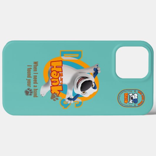 De warmte van de poot | Case-Mate iPhone case (Achterkant (horizontaal))
