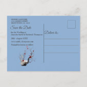 De warmte van de zon in de winter aankondigingskaart (Achterkant)