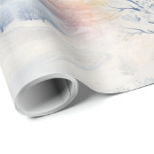 De warmte van de zon in de winter cadeaupapier (Rol Hoek)