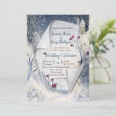 De warmte van de zon in de winter kaart (Staand voorkant)