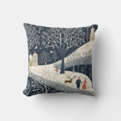 De warmte van de zon in de winter kussen (Voorkant)