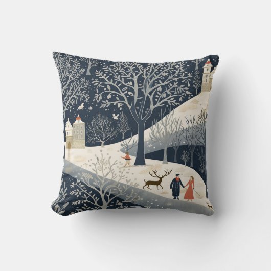 De warmte van de zon in de winter kussen (Voorkant)