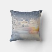 De warmte van de zon in de winter kussen (Achterkant)