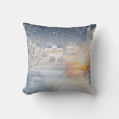 De warmte van de zon in de winter kussen (Voorkant)