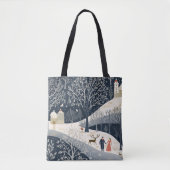 De warmte van de zon in de winter tote bag (Voorkant)