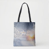 De warmte van de zon in de winter tote bag (Voorkant)