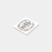 De Warmte Van Een Moederliefde Verandert Nooit Post-it® Notes (Schuin)
