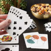 De warmte van een moeders omhelzing: minimalistisc pokerkaarten (Insitu)