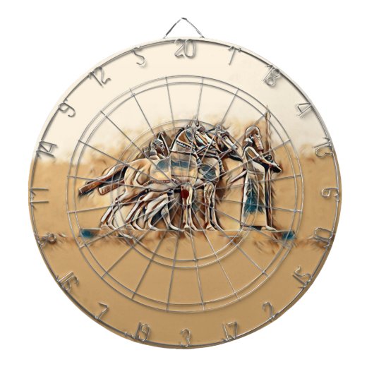 De Warrior Dartbord (Voorkant)