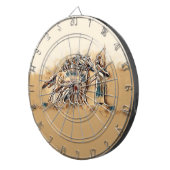 De Warrior Dartbord (Voorkant Rechts)