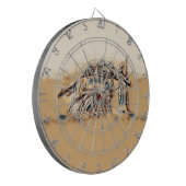 De Warrior Dartbord (Voorkant Links)