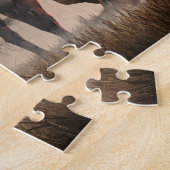 De Warrior en het Beer Legpuzzel (Zijkant)