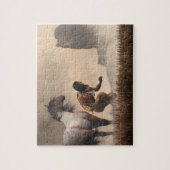 De Warrior en het Beer Legpuzzel (Verticaal)