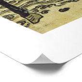 De Warrior Hero (wit) Poster (Hoek)