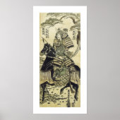 De Warrior Hero (wit) Poster (Voorkant)