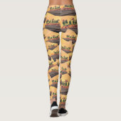 De Warrior Leggings (Achterkant)