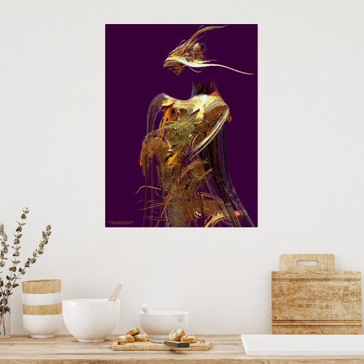 De Warrior Poster (Keuken)
