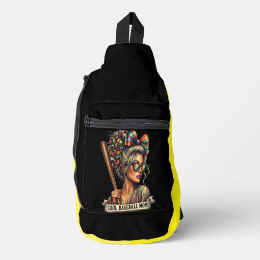 De Warrior Vrouw Cool Baseball Moeder Sling Bag (Voorkant)