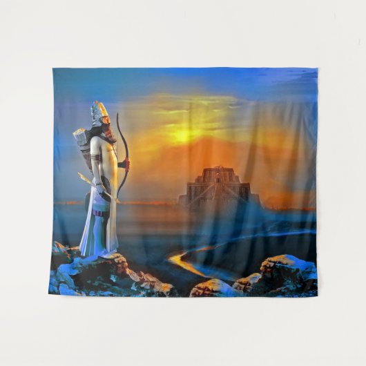 De Warrior Wandkleed (Voorkant (horizontaal))