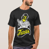 De Warriors Baseball Furies Gang Retro Movie fath T-shirt (Voorkant)