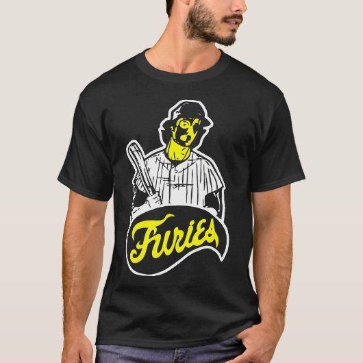 De Warriors Baseball Furies Gang Retro Movie Papa T-shirt (Voorkant)