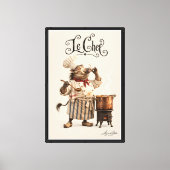 De Warthog Gourmet Canvas Afdruk (Voorkant)