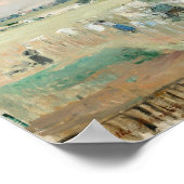 De was buiten hangen om te drogen | Berthe Morisot Poster (Hoek)