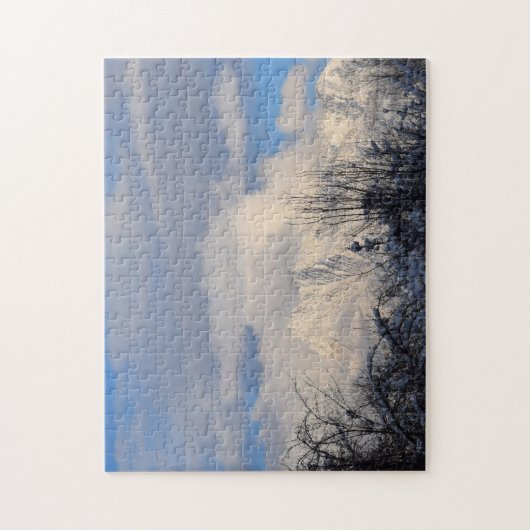 De Wasatch Mountains - Uitzicht van SLC Puzzle Legpuzzel (Verticaal)