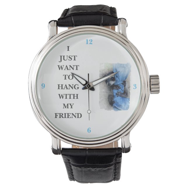 De wasbeer  horloge (Voorkant)