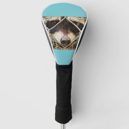 DE WASBEER OP DE DRIVER HOES GOLFHEADCOVER (Voorkant)