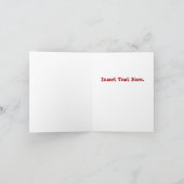 De wasbeerGroeten van Maine (spatie) Kaart (Binnen)