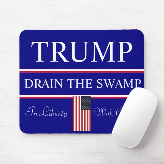 De Washington SWAMP Trump Muismat (Met muis)