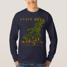 De Washington Territory Tree is de Westerne Hemloc T-shirt