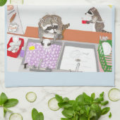 De wasmachine theedoek (Gevouwen)