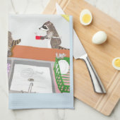 De wasmachine theedoek (Quarter Fold)