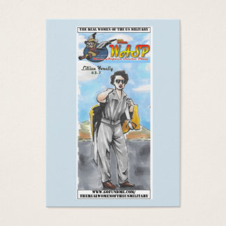 De WASP Lillian Yonally ruilkaart Visitekaartjes