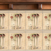De Wassail Mackintosh Art Nouveau Wall Decor Cera Tegeltje