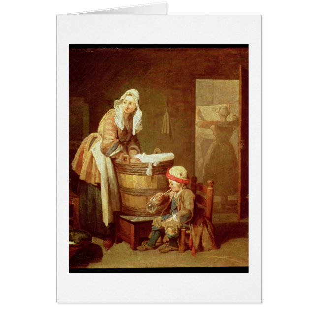 De wasvrouw (Voorkant)