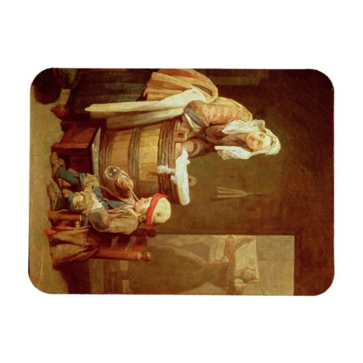 De wasvrouw magneet (Horizontaal)