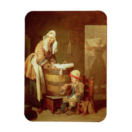 De wasvrouw magneet (Verticaal)