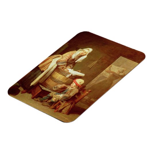 De wasvrouw magneet (Linkerzijde)