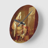 De wasvrouw ronde klok (Hoek)