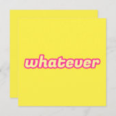 De 'Wat'-kunst (Voorkant / Achterkant)