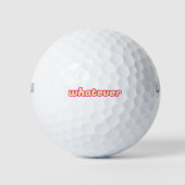 De 'Wat'-kunst Golfballen (Voorkant)