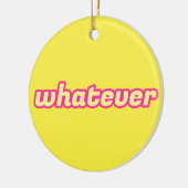 De 'Wat'-kunst Keramisch Ornament (Links)