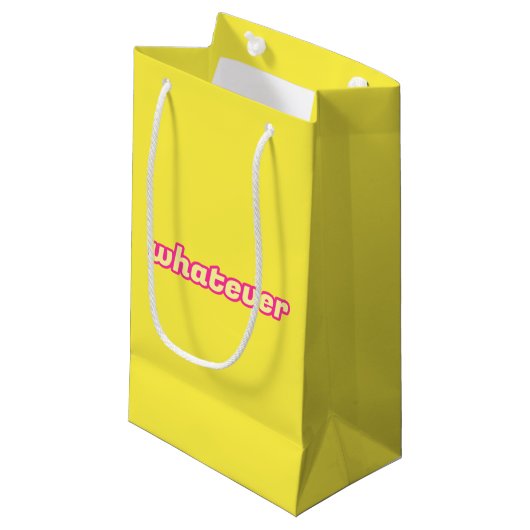 De 'Wat'-kunst Klein Cadeauzakje (Voorkant Gekanteld)