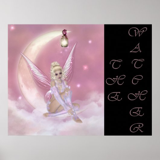 De Watcher - Fantasy Fae Print (Voorkant)